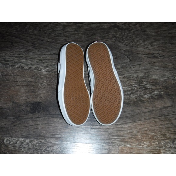 Vans Kids Classic Slip On Checkerboard Shoes Size 1 US Black White - Picture 7 of 10